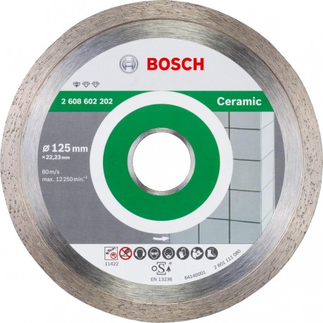 Tarcza diamentowa BOSCH 125 mm CERAMIC 2608602202