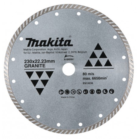 Tarcza diamentowa MAKITA 230 mm GRANITE A-84084