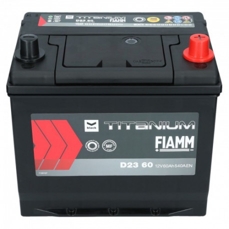 Akumulator FIAMM TITANIUM BLACK D23 60