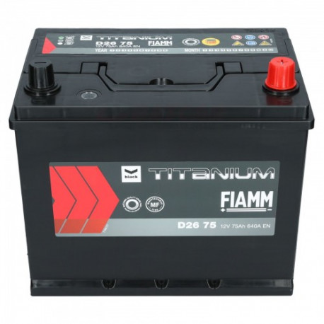 Akumulator FIAMM TITANIUM BLACK D26 75